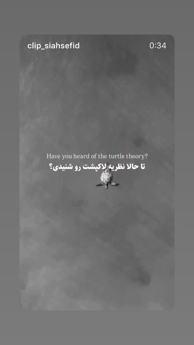  جدید ترین استوری اینستاگرام الهام اخوان