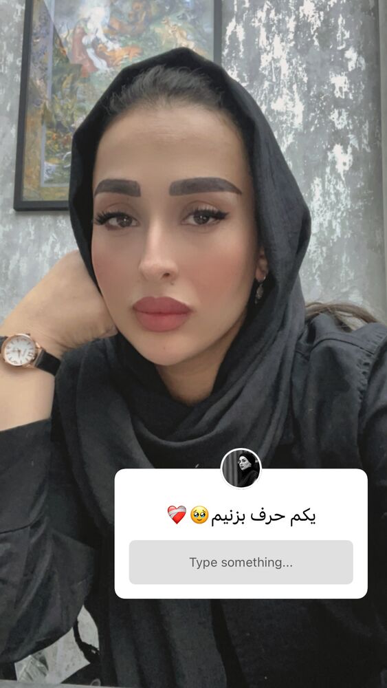  جدید ترین استوری اینستاگرام الهام غلامیان