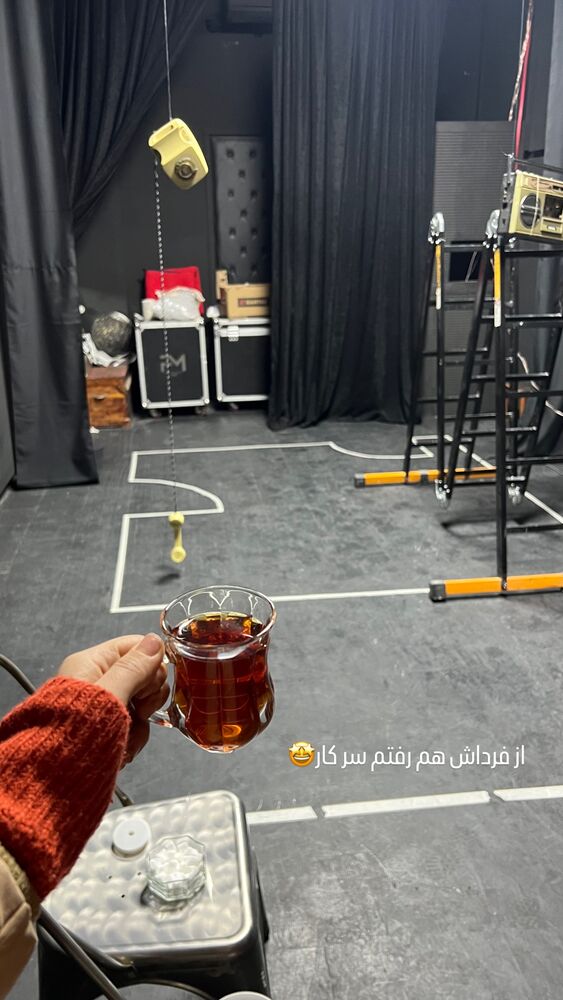  جدید ترین استوری اینستاگرام الهام غلامیان