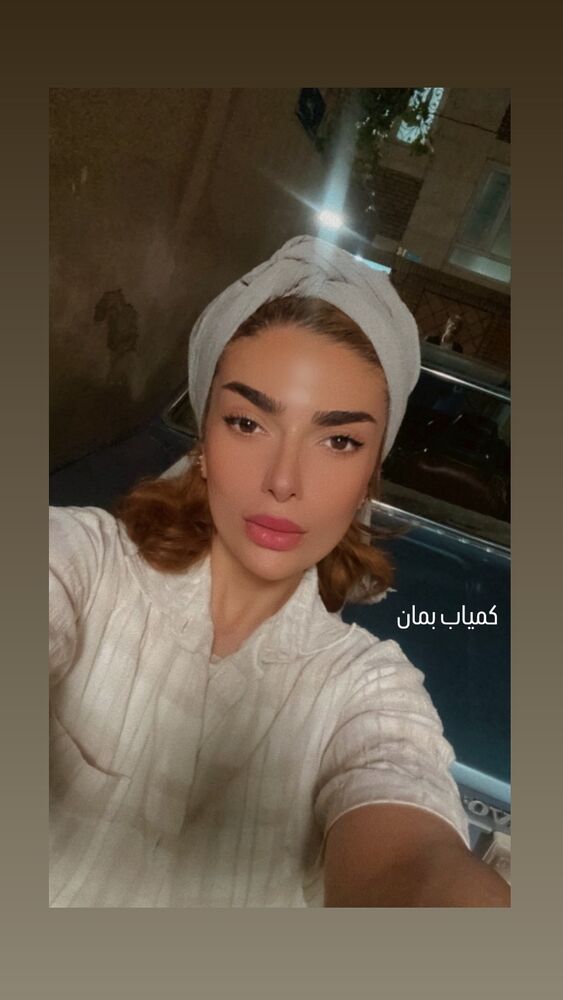  جدید ترین استوری اینستاگرام الهام اصغری