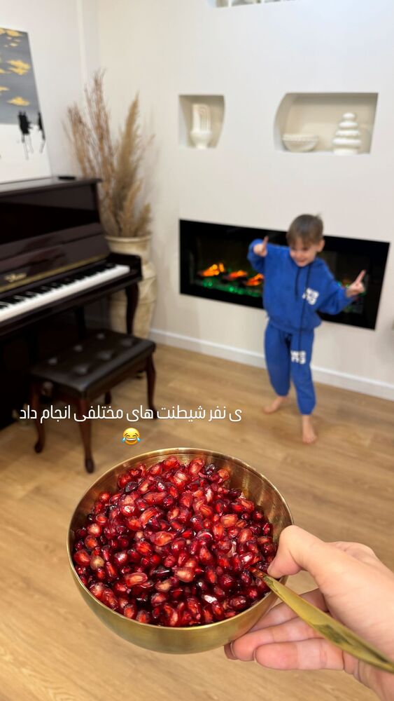  جدید ترین استوری اینستاگرام الهام طهماسبی