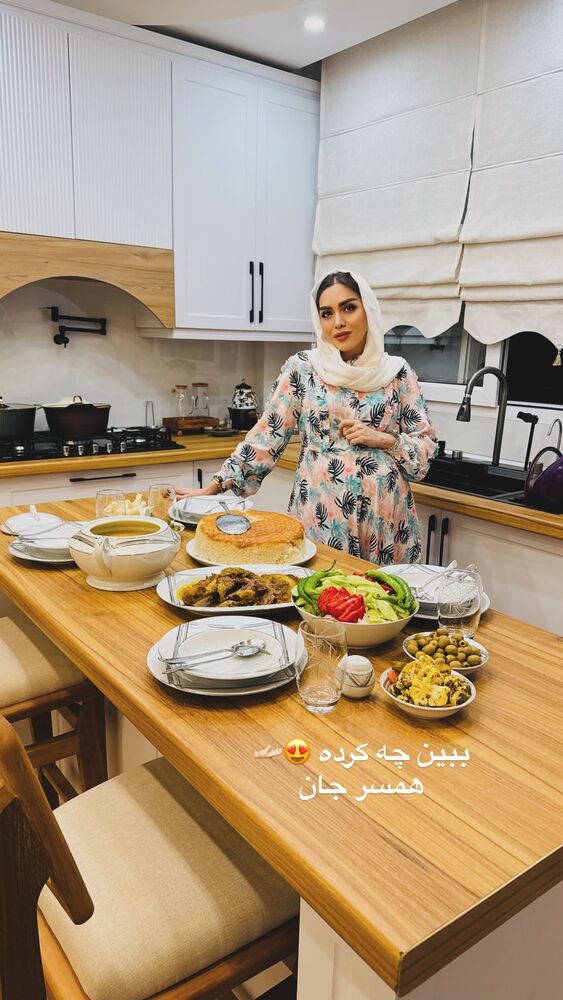  جدید ترین استوری اینستاگرام الهام طهماسبی