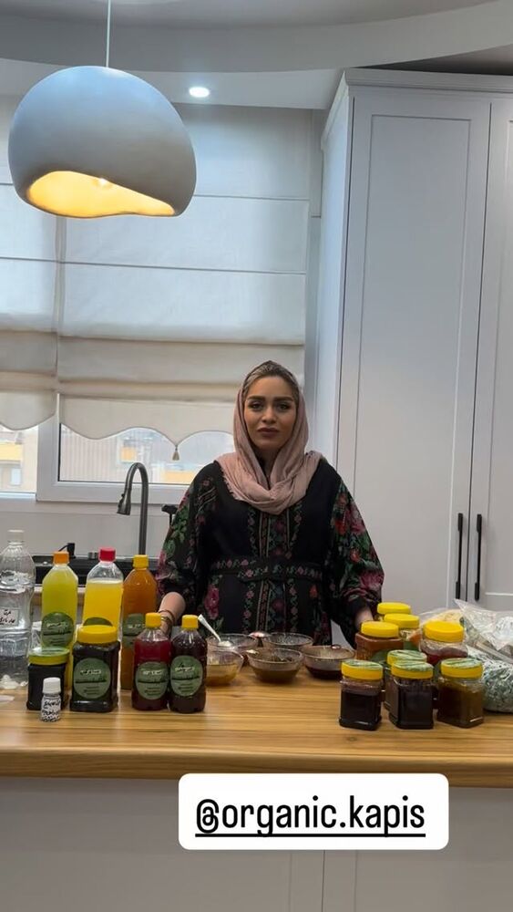  جدید ترین استوری اینستاگرام الهام طهماسبی