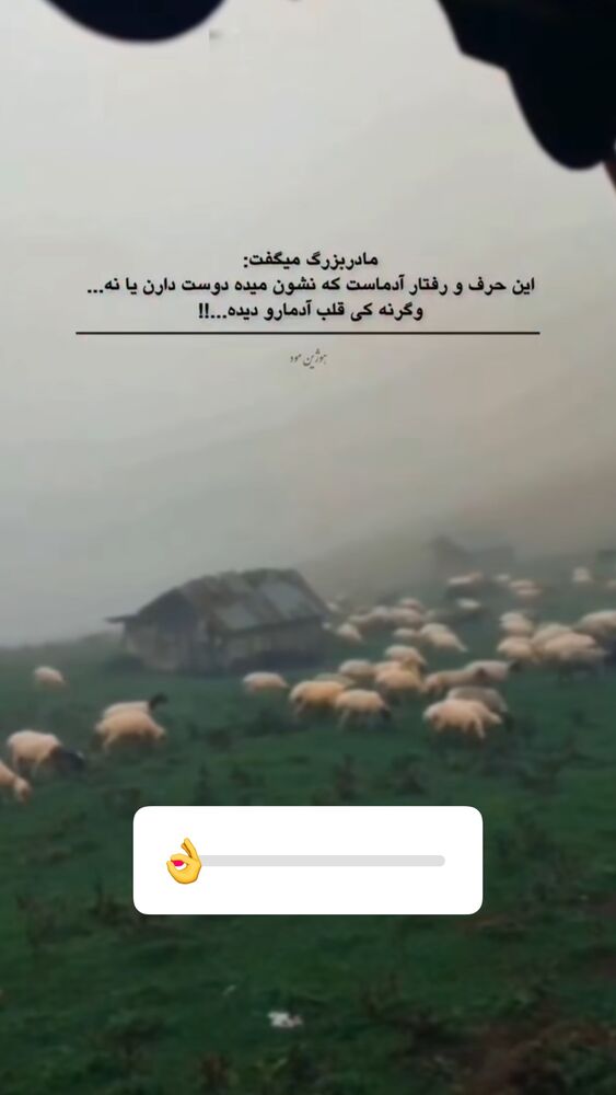  جدید ترین استوری اینستاگرام الهه صاحبقران