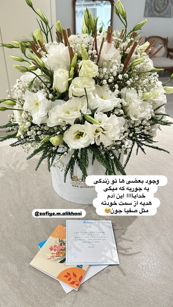  جدید ترین استوری اینستاگرام الهه صاحبقران