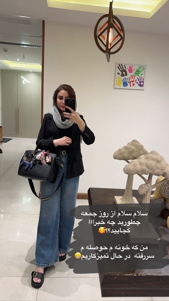  جدید ترین استوری اینستاگرام الهه صاحبقران