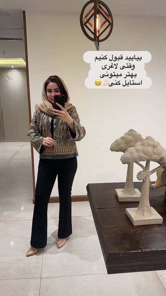  جدید ترین استوری اینستاگرام الهه صاحبقران