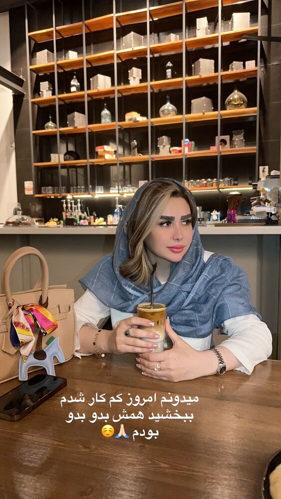  جدید ترین استوری اینستاگرام الهه صاحبقران