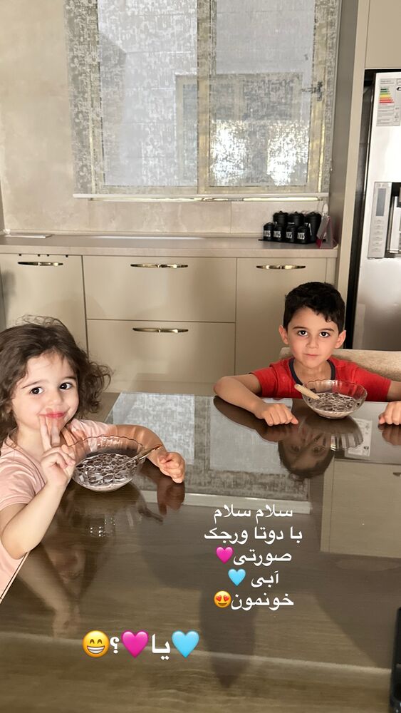  جدید ترین استوری اینستاگرام الهه صاحبقران