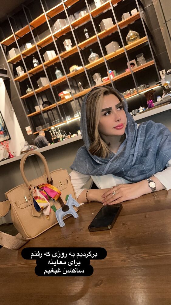  جدید ترین استوری اینستاگرام الهه صاحبقران