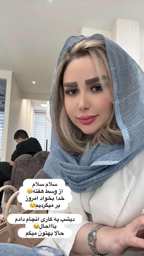  جدید ترین استوری اینستاگرام الهه صاحبقران