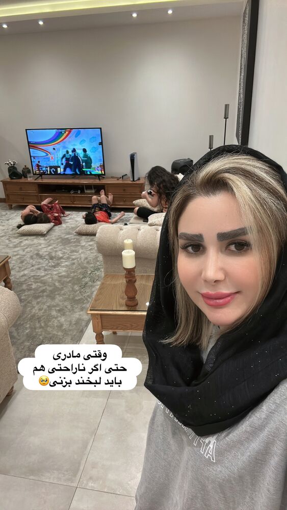  جدید ترین استوری اینستاگرام الهه صاحبقران