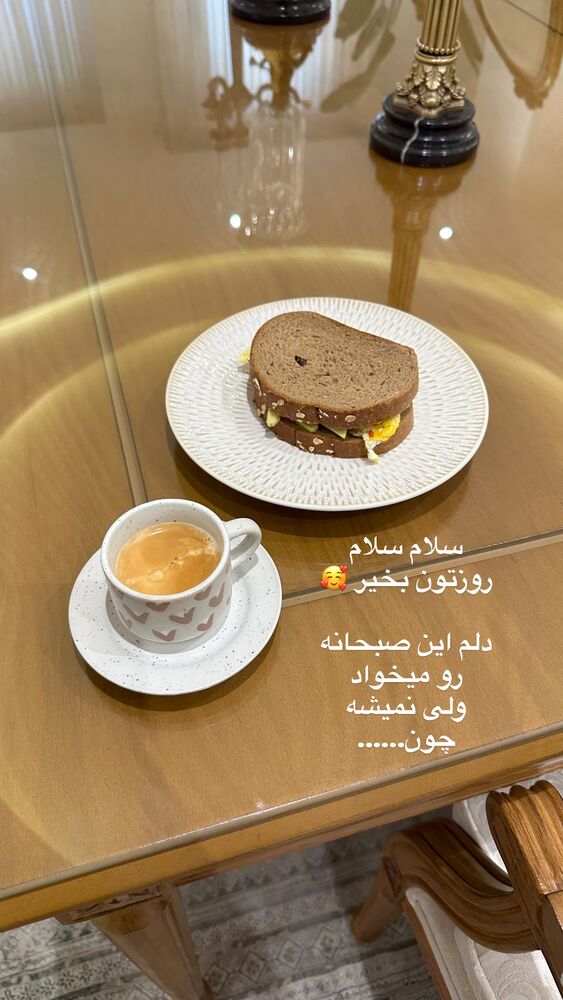 جدید ترین استوری اینستاگرام الهه صاحبقران