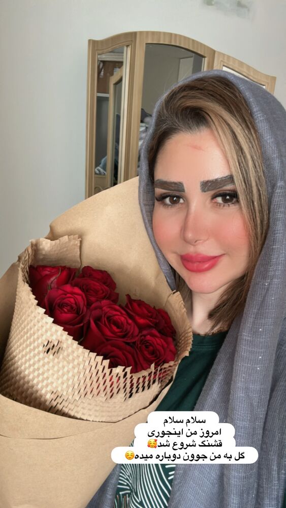  جدید ترین استوری اینستاگرام الهه صاحبقران