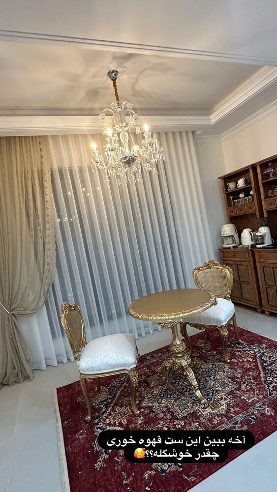  جدید ترین استوری اینستاگرام الهه صاحبقران