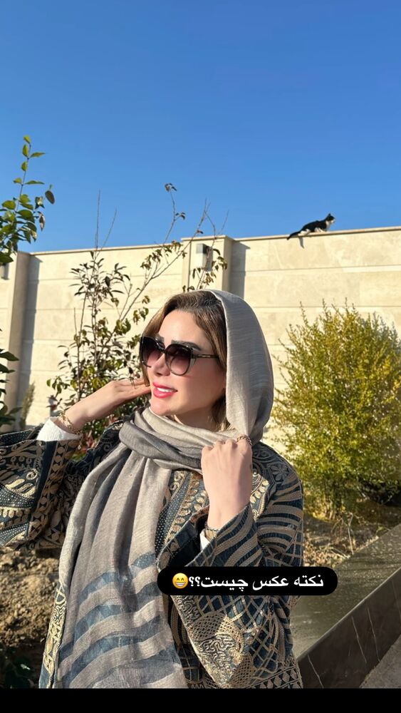  جدید ترین استوری اینستاگرام الهه صاحبقران