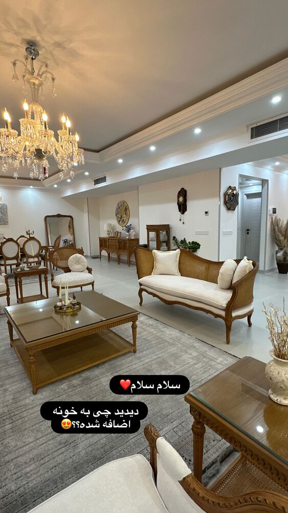  جدید ترین استوری اینستاگرام الهه صاحبقران
