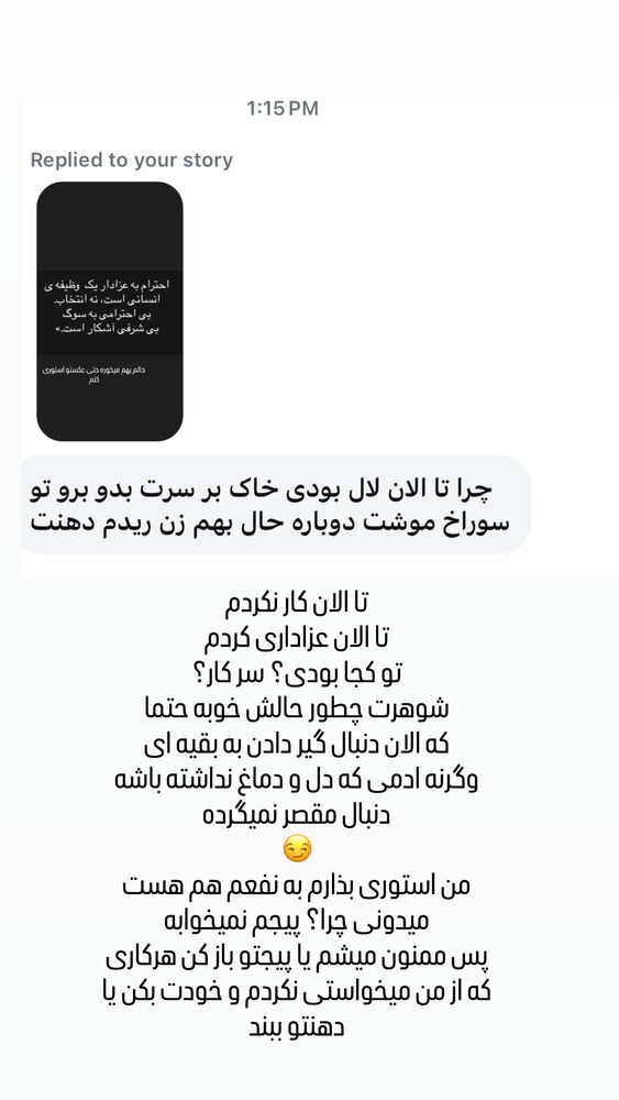  جدید ترین استوری اینستاگرام الينا انصارى