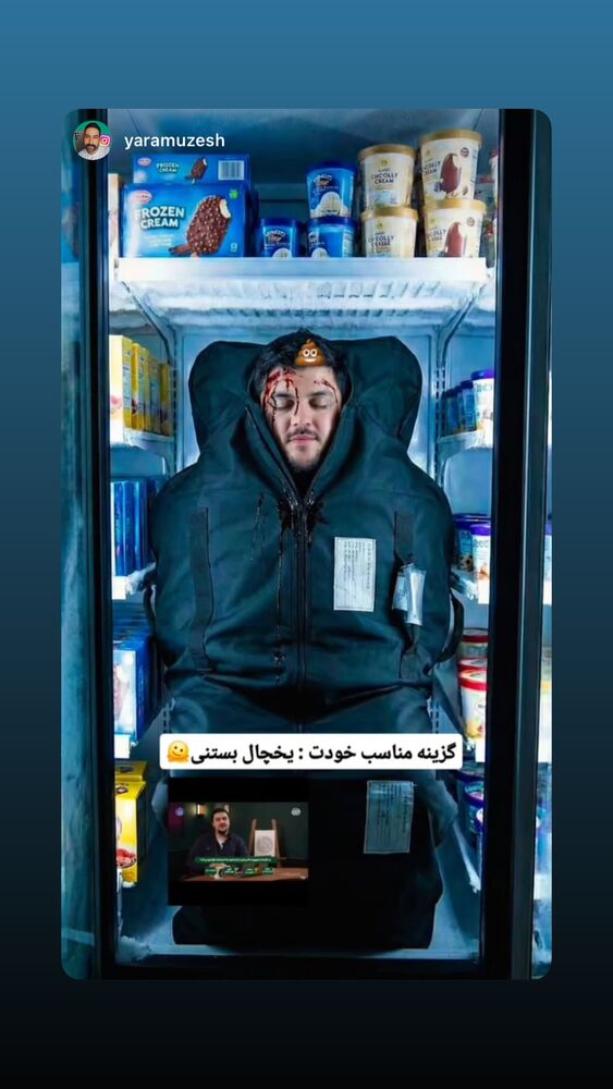  جدید ترین استوری اینستاگرام الناز کمپانی
