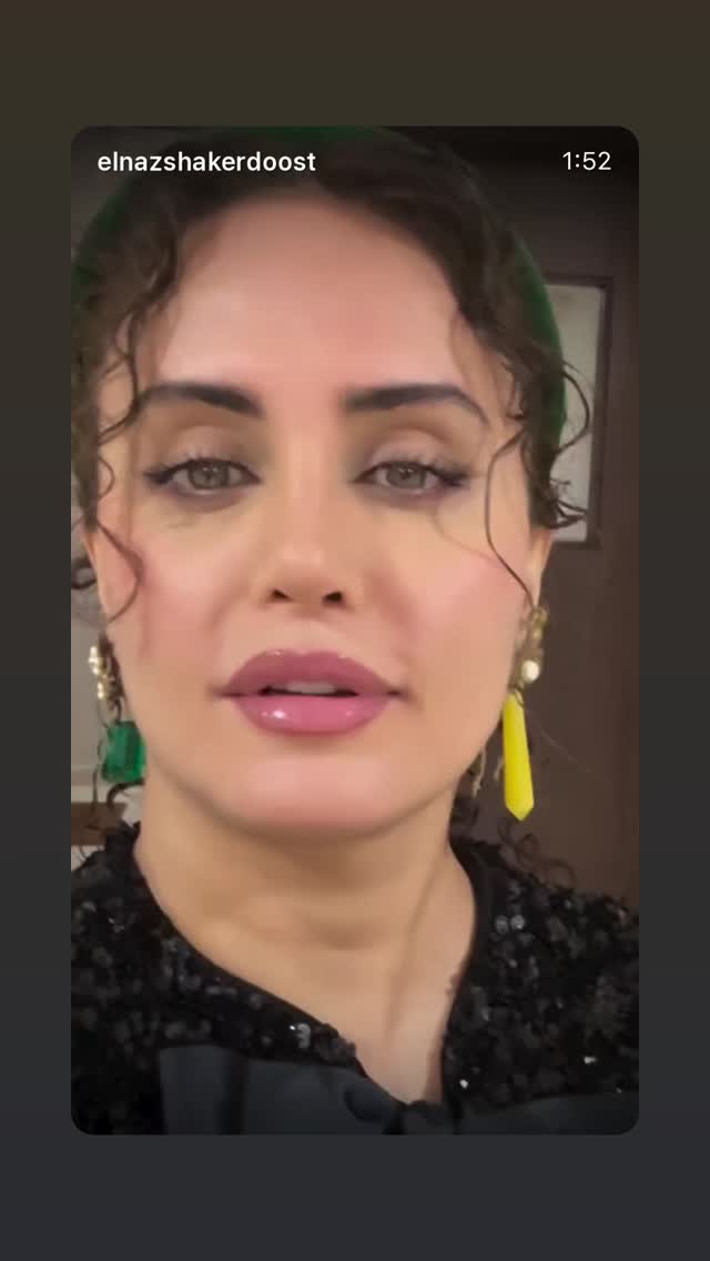  جدید ترین استوری اینستاگرام الناز شاکردوست