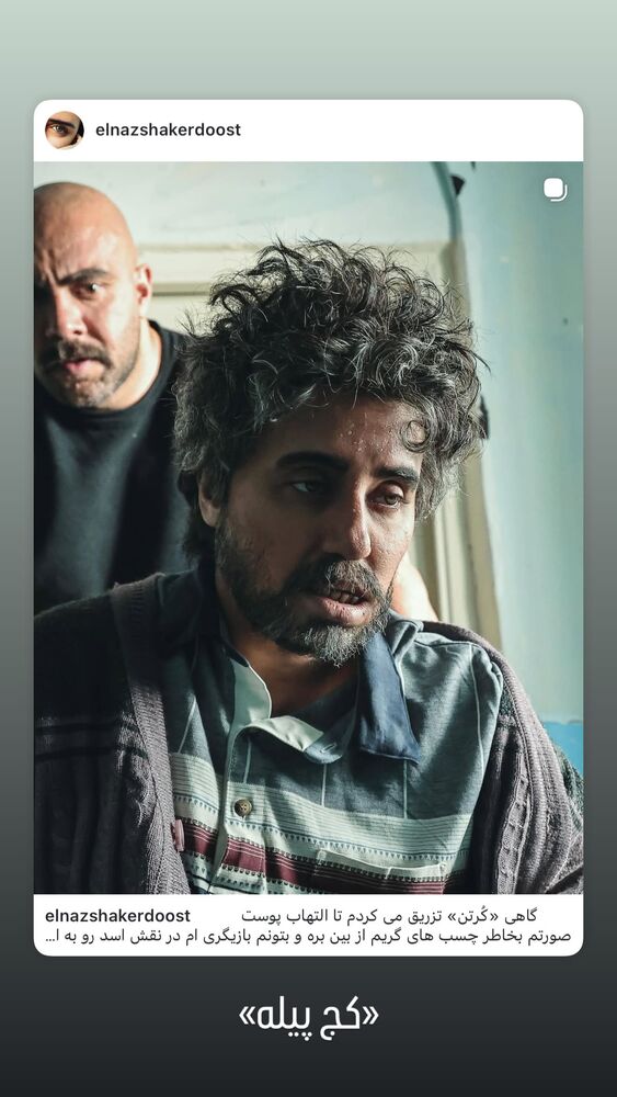  جدید ترین استوری اینستاگرام الناز شاکردوست