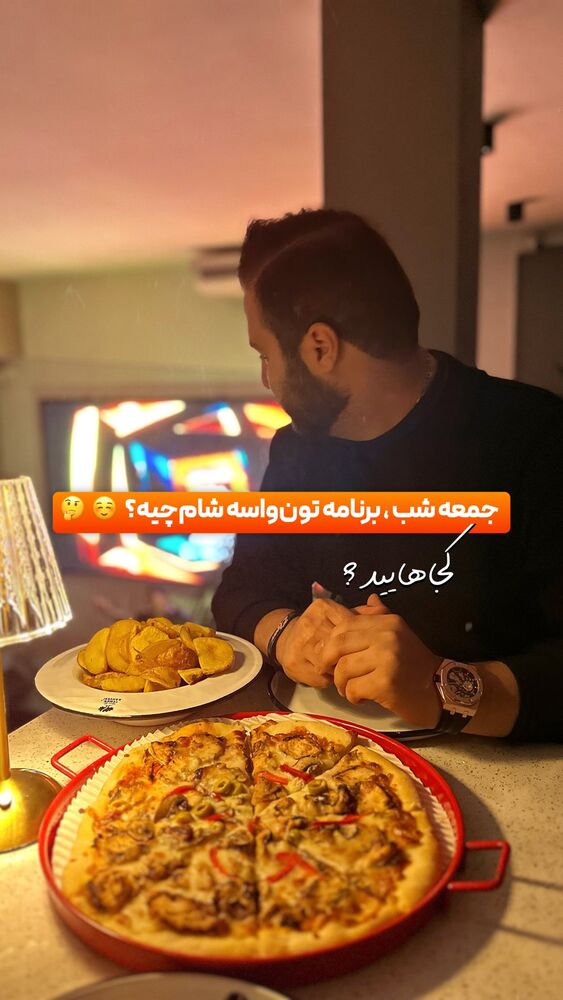  جدید ترین استوری اینستاگرام الیار رفعتیان