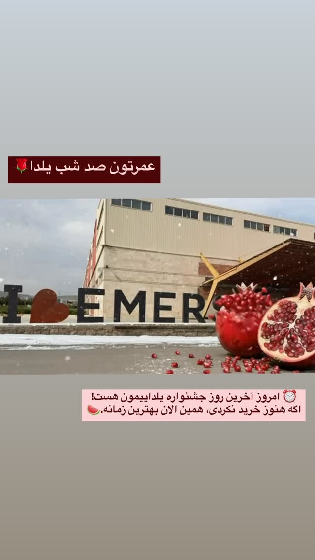  جدید ترین استوری اینستاگرام امرسان