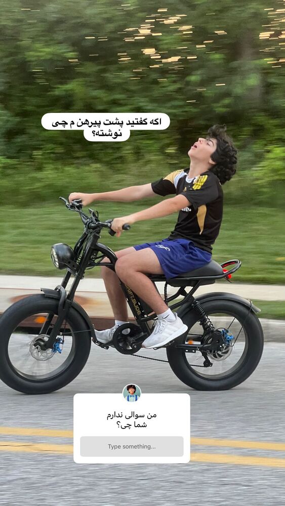  جدید ترین استوری اینستاگرام بردیا زارعی