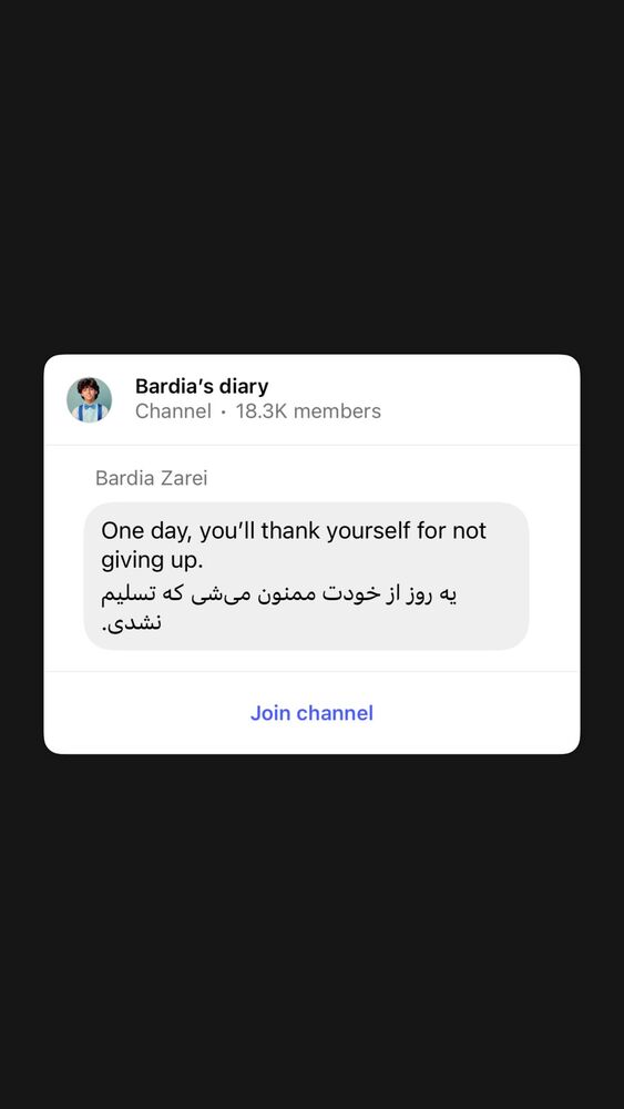  جدید ترین استوری اینستاگرام بردیا زارعی