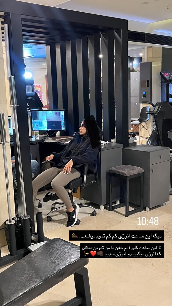  جدید ترین استوری اینستاگرام فائزه نسائی