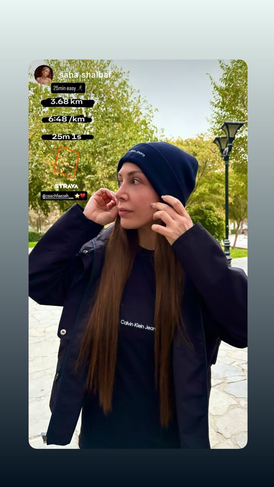  جدید ترین استوری اینستاگرام فائزه نسائی