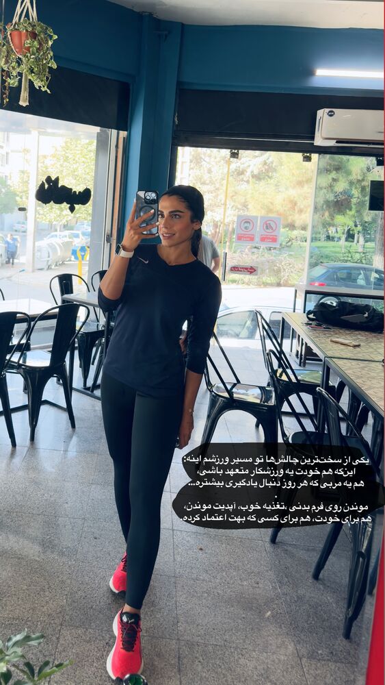  جدید ترین استوری اینستاگرام فائزه نسائی