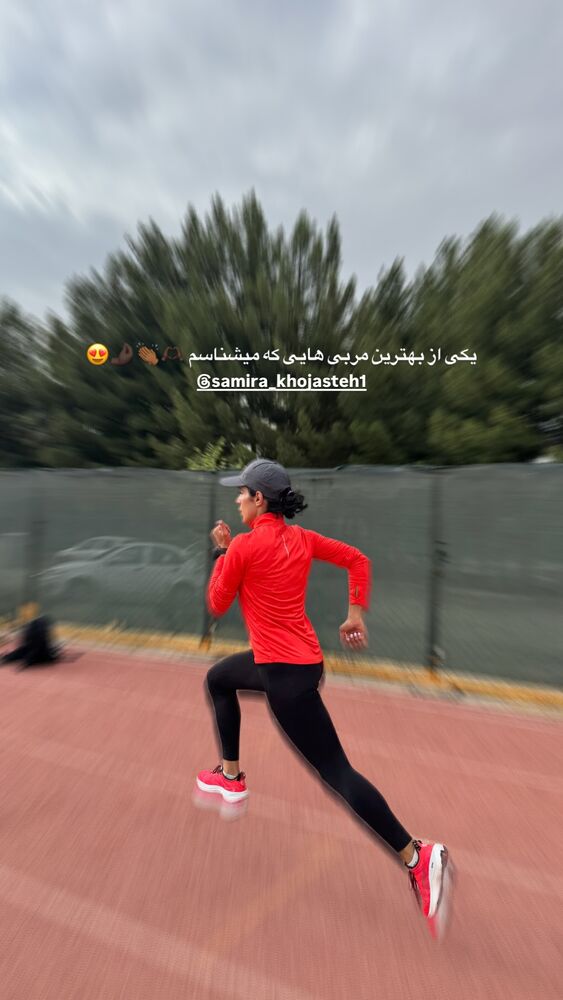  جدید ترین استوری اینستاگرام فائزه نسائی