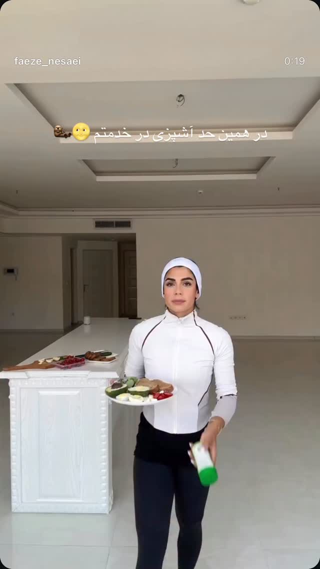  جدید ترین استوری اینستاگرام فائزه نسائی