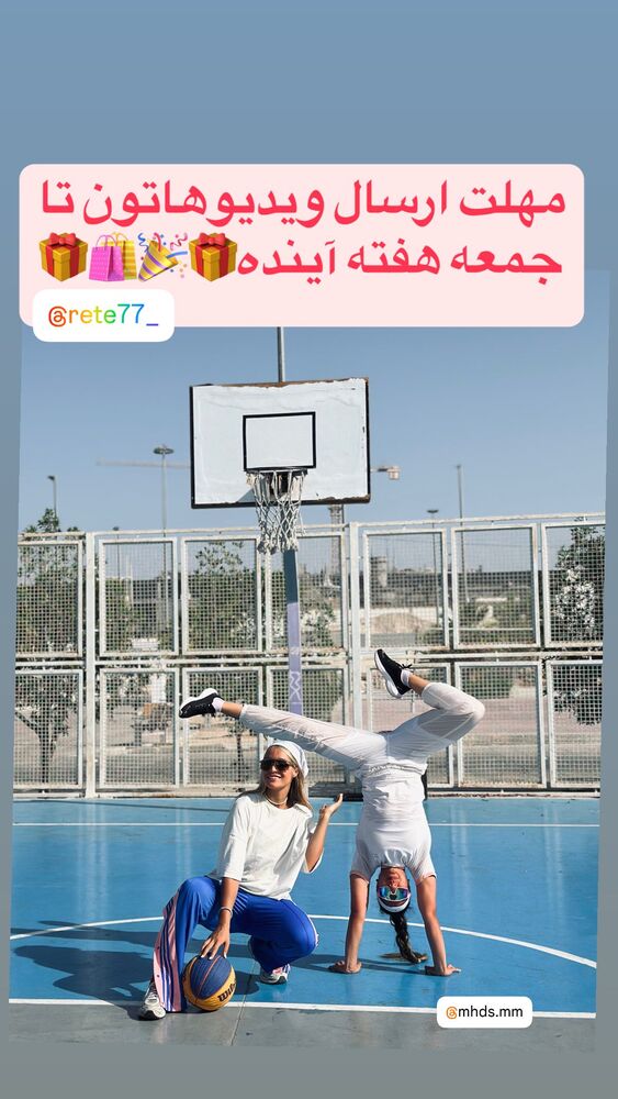  جدید ترین استوری اینستاگرام فائزه شهریاری