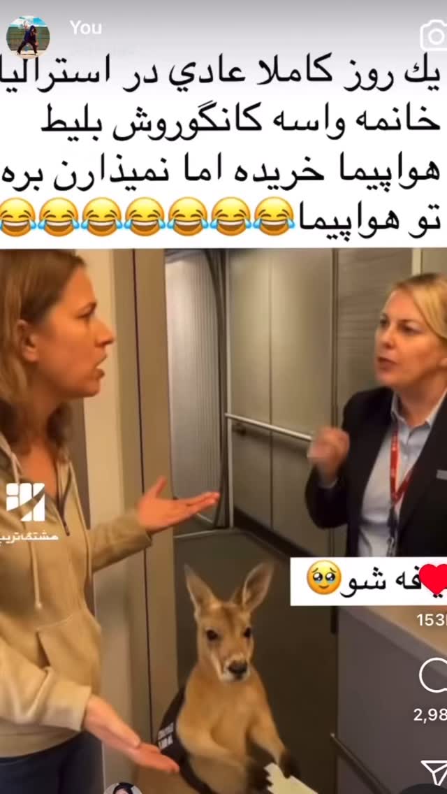  جدید ترین استوری اینستاگرام فائزه شهریاری