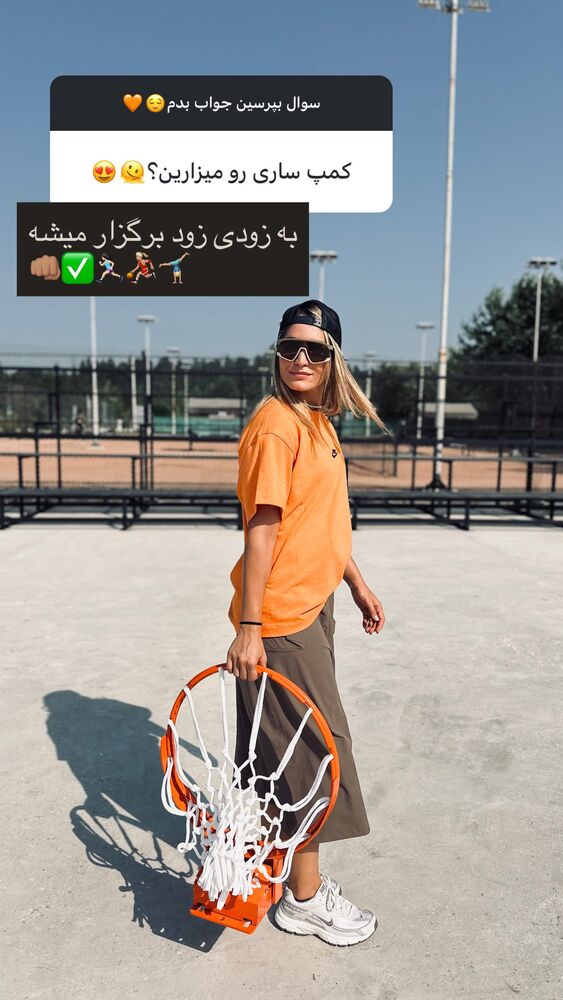  جدید ترین استوری اینستاگرام فائزه شهریاری