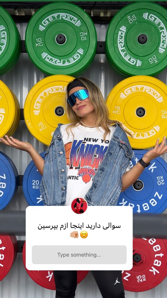  جدید ترین استوری اینستاگرام فائزه شهریاری