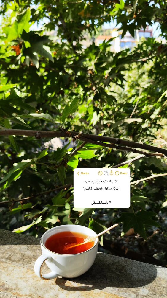  جدید ترین استوری اینستاگرام فائزه سلطانی