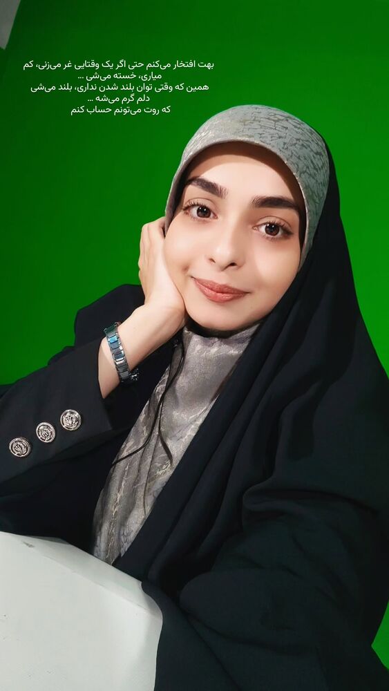  جدید ترین استوری اینستاگرام فائزه سلطانی