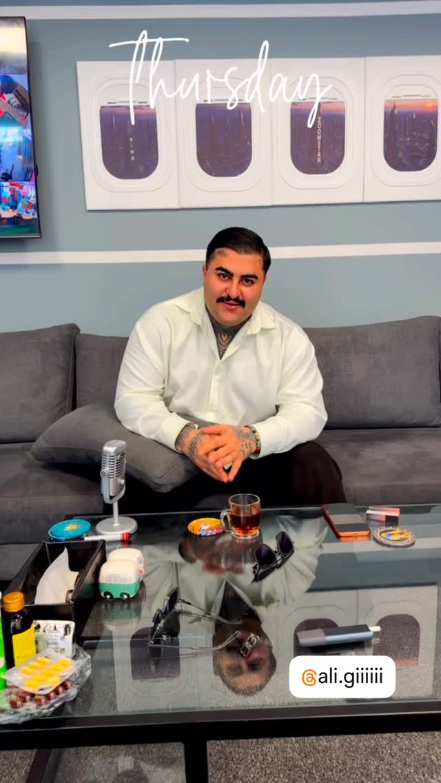  جدید ترین استوری اینستاگرام سینا فرحی