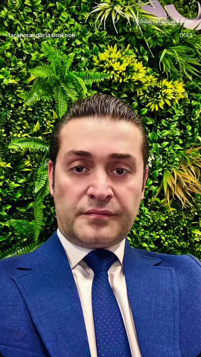  جدید ترین استوری اینستاگرام فرهمند آریا شکوه