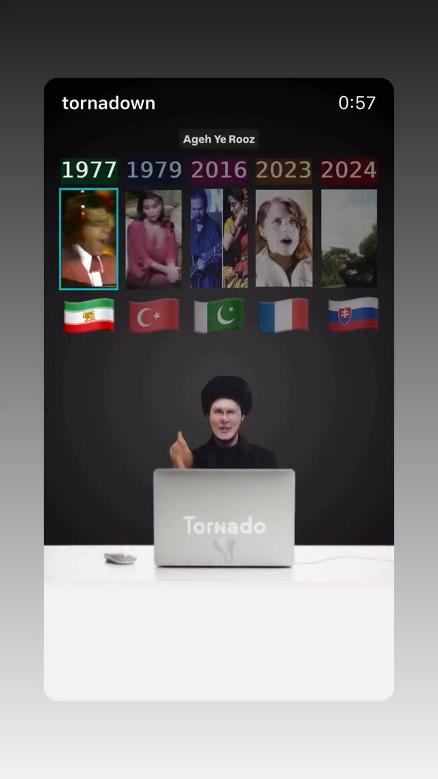  جدید ترین استوری اینستاگرام فرامرز اصلانی