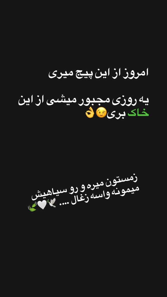  جدید ترین استوری اینستاگرام فردین جهانشیری