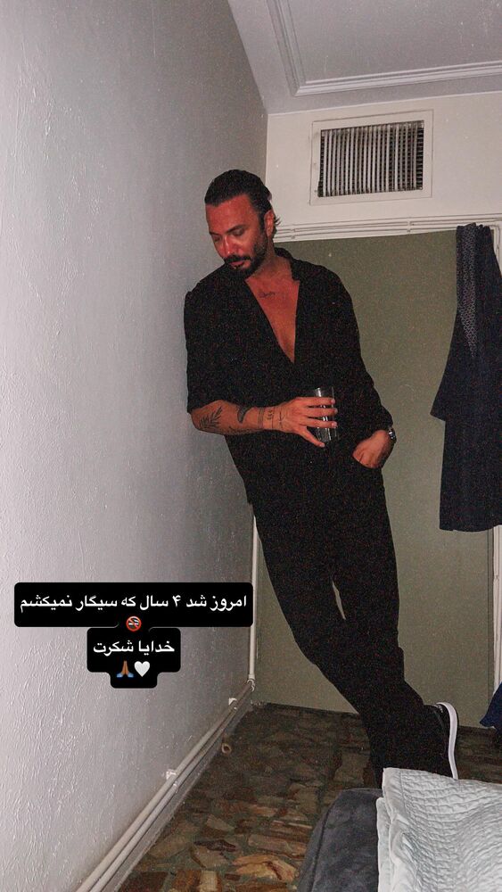  جدید ترین استوری اینستاگرام فردین ناجی