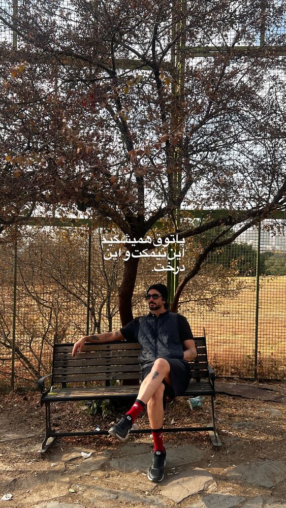  جدید ترین استوری اینستاگرام فردین ناجی