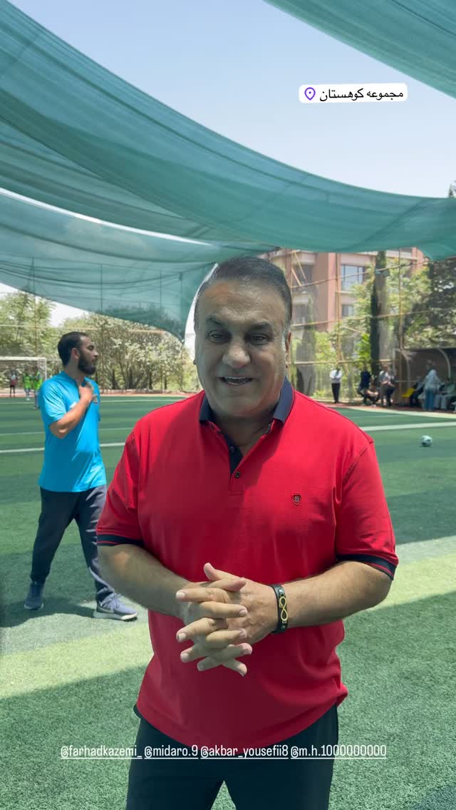  جدید ترین استوری اینستاگرام فرهاد کاظمی
