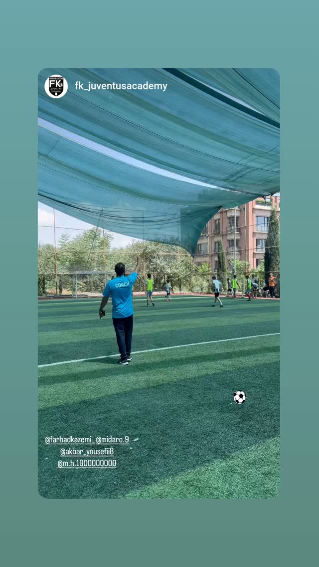  جدید ترین استوری اینستاگرام فرهاد کاظمی
