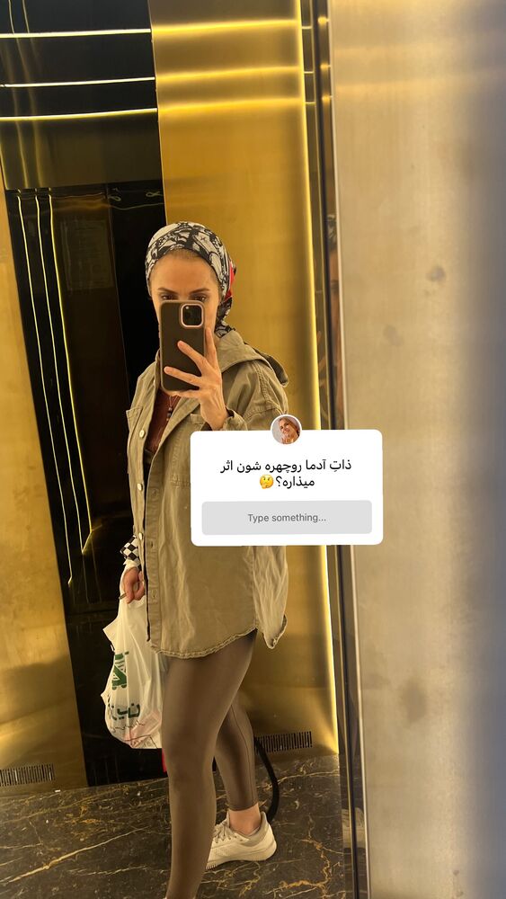 جدید ترین استوری اینستاگرام فریبا رمضانپور