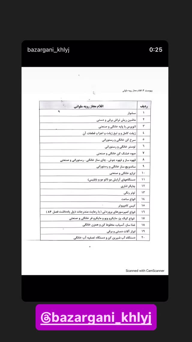  جدید ترین استوری اینستاگرام فرید کنزو